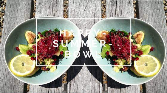 Happy-Summer-Bowl mit Feigen & Granatapfel
