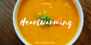 Ingwer-Möhren-Suppe mit Kichererbsen # laktosefrei #vegan #glutenfrei by bowlsnbites.com