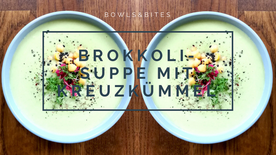 Brokkoli-Suppe mit Kreuzkümmel, Spinat und Grünkohl. Healing Soup #glutenfrei #laktosefrei #paleo #AIP #vegan by bowlsnbites.com