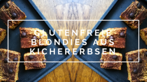 Glutenfreie Blondies aus Kichererbsen und Nussbutter, 9 Zutaten, vegan, laktosefrei by bowlsnbites.com